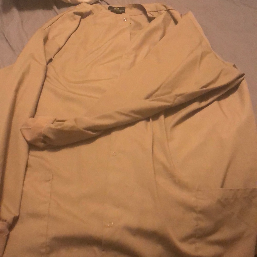 Khaki Scrub Jacket